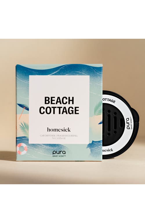 Pura X Homesick Beach Cottage Car Fragrance Refill Duo In Beach Cottage
