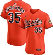Nike Men's Nike Adley Rutschman Orange Baltimore Orioles Alternate 2 Elite Jersey