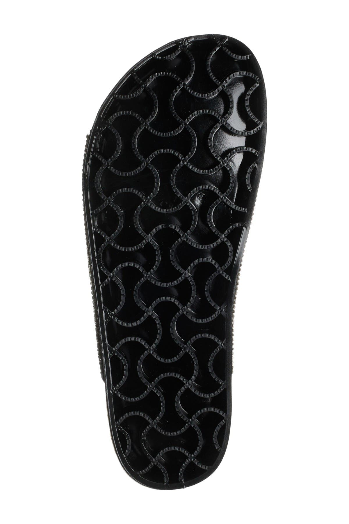 WILD DIVA LOUNGE Amar Rhinestone Embellished Slide Sandal, Alternate, color, 