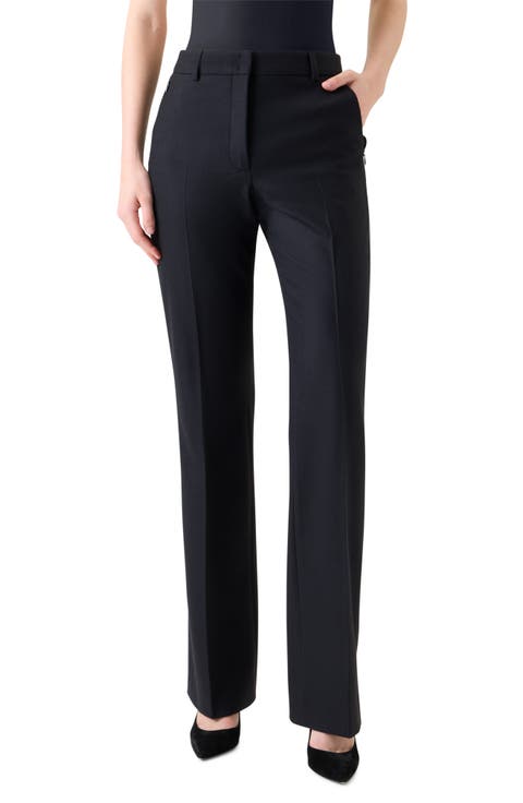 Marilyn Stretch Wool Bootcut Pants