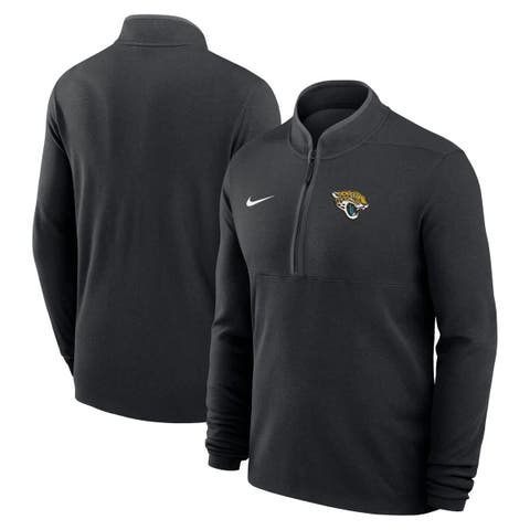 Men's Nike Black Jacksonville Jaguars Lightweight Victory Dri-FIT Half-Zip Pullover