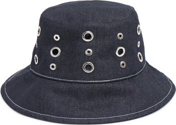 Apparis Slick Denim Bucket Hat | Nordstrom display picture 2