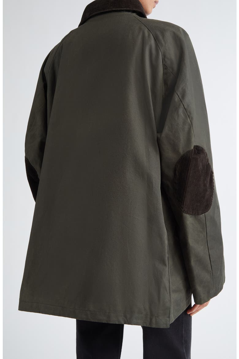 Country Waxed Organic Cotton Jacket, Alternate, color, FOREST