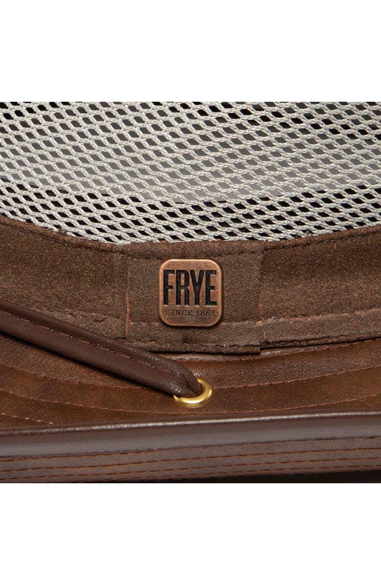 San Diego Hat Faux Leather Cowboy Hat, Alternate, color, Brown