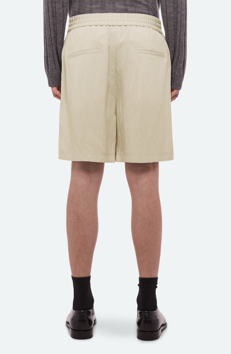 Helmut Lang Relaxed Pull-On Shorts, Alternate, color, Ivory