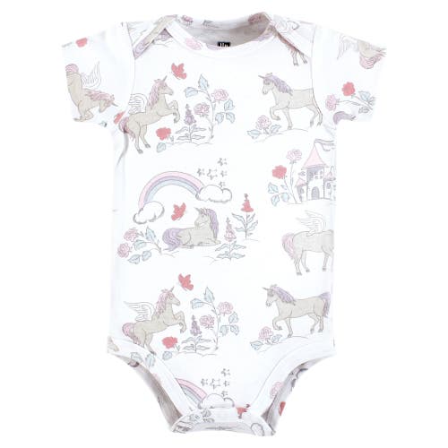 Hudson Baby Cotton Bodysuits 5-pack