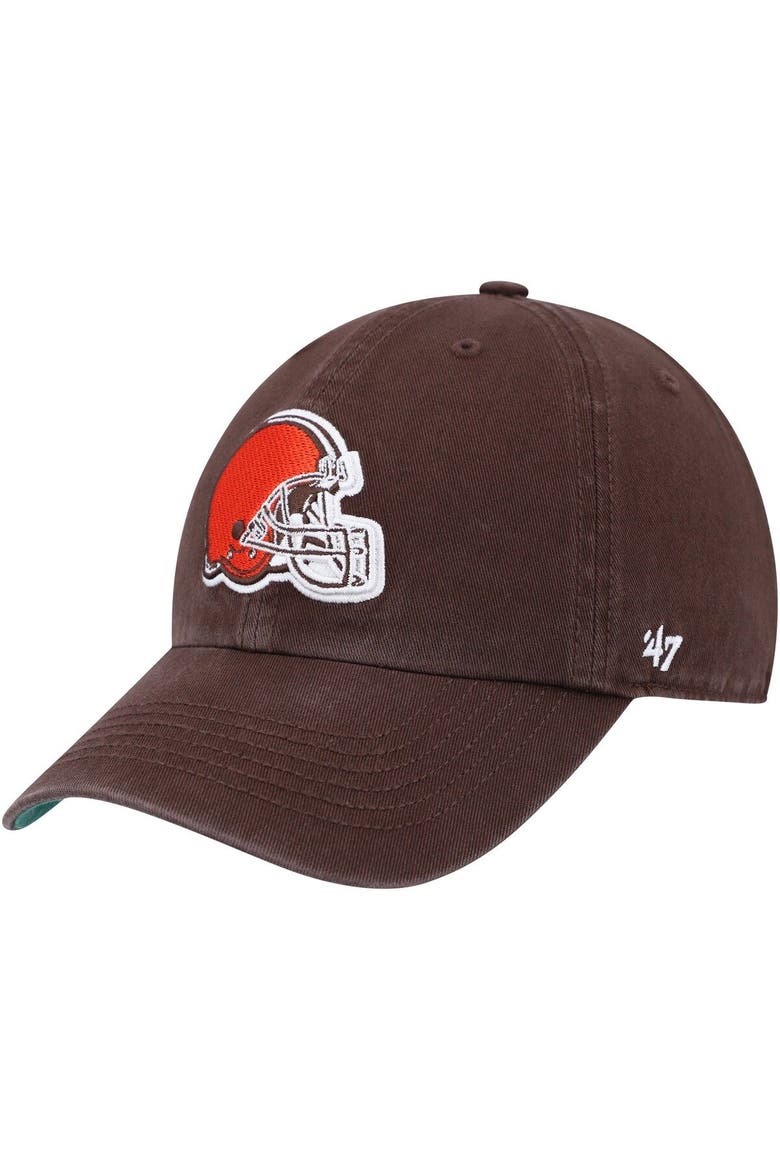 Men's '47 Brown Cleveland Browns Franchise Team Fitted Hat, Main, color, Brown