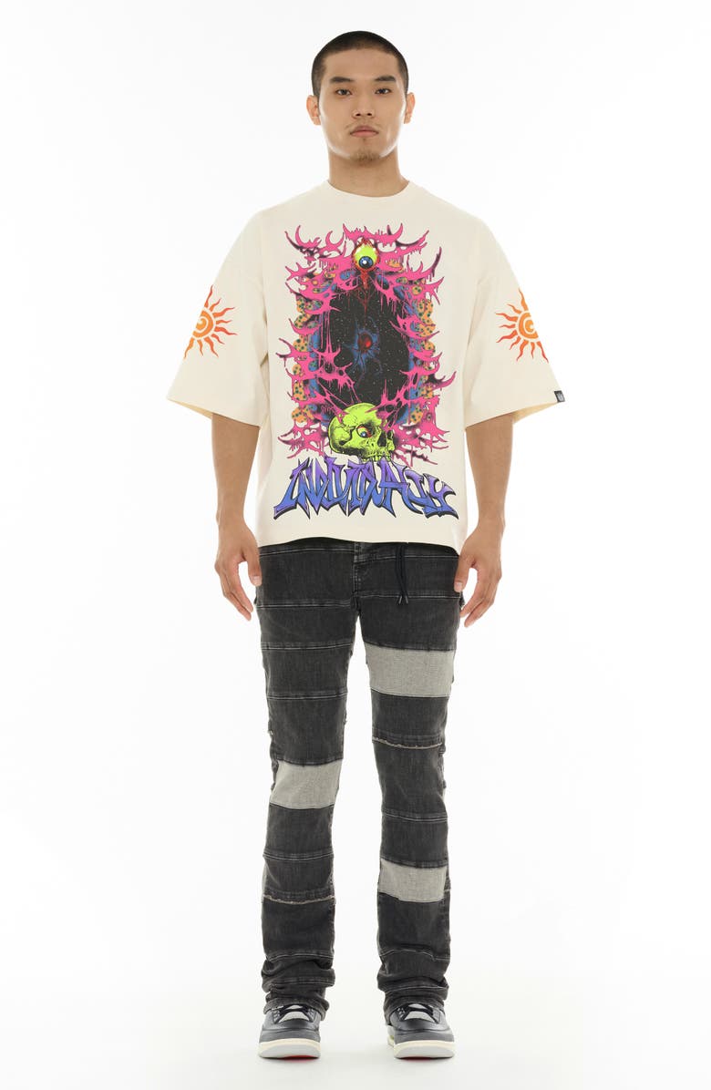 Cult of Individuality Crewneck Graphic T-Shirt, Alternate, color, 