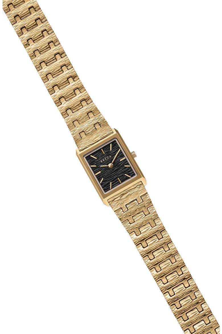 Virgil Revival Bracelet Watch, 20mm, Alternate, color, 18K GOLD-PLATED/ BLACK