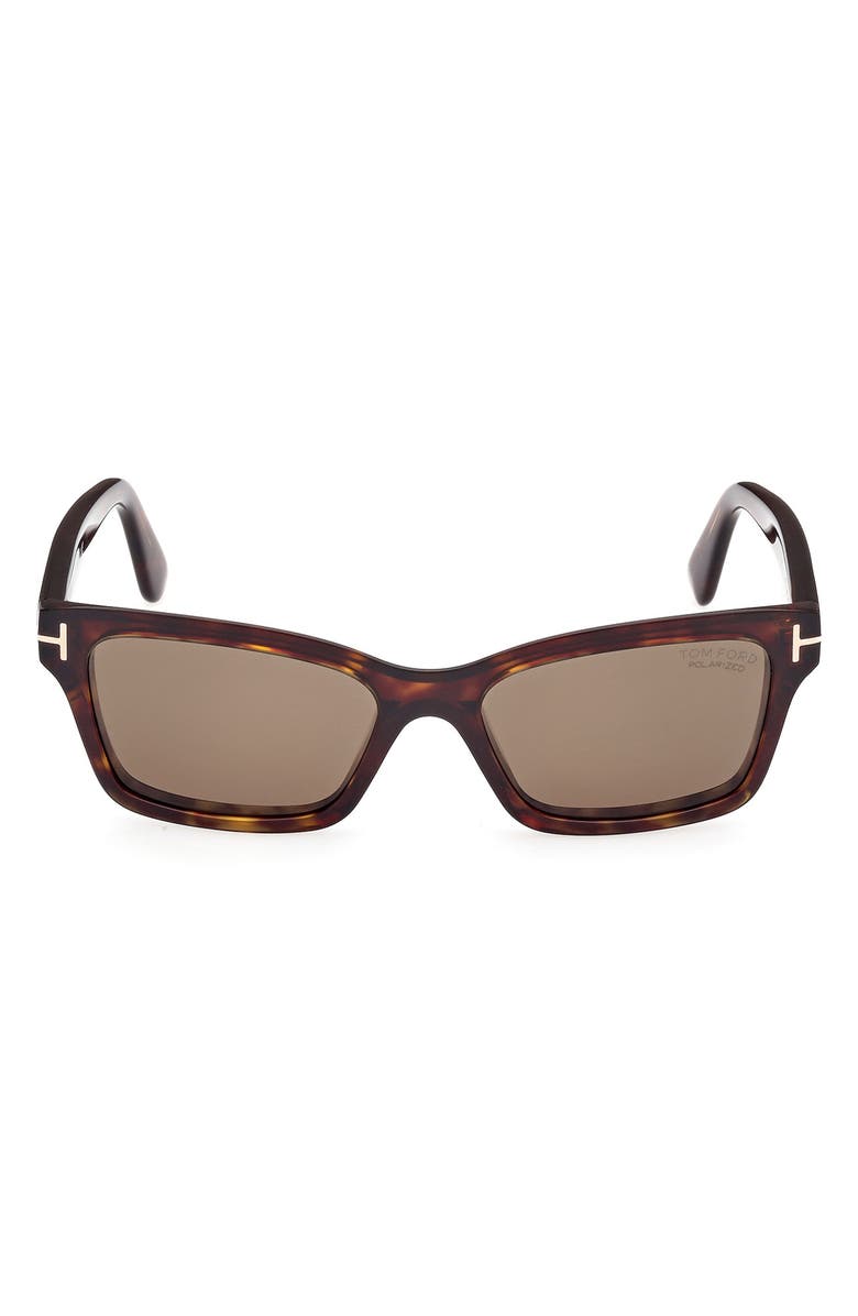 TOM FORD Mikel 54mm Polarized Square Sunglasses, Alternate, color,