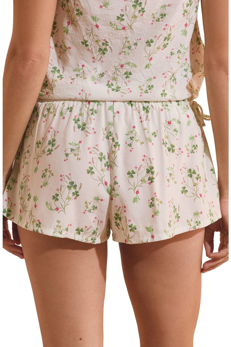 Tillieul Pajama Shorts, Alternate, color, WHITE