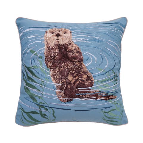 Sea Otter Pillow