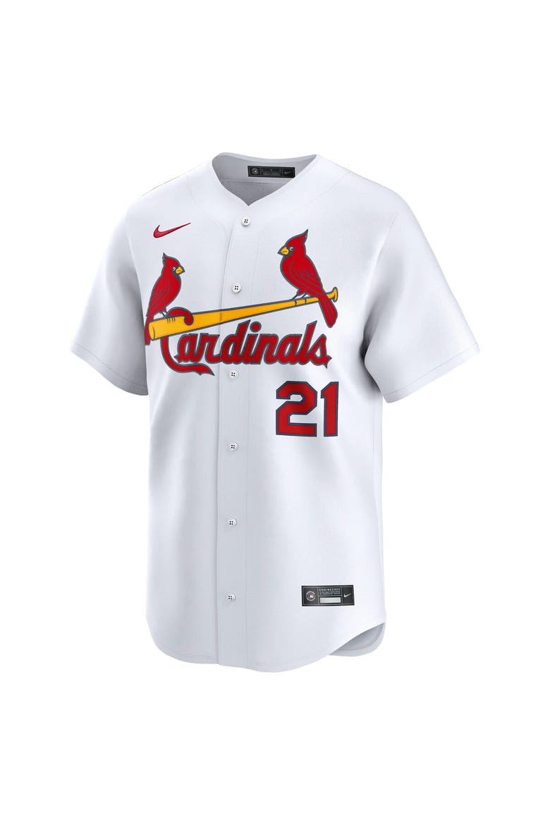 Men's Nike Lars Nootbaar White St. Louis Cardinals Home Limited Player Jersey, Alternate, color, White