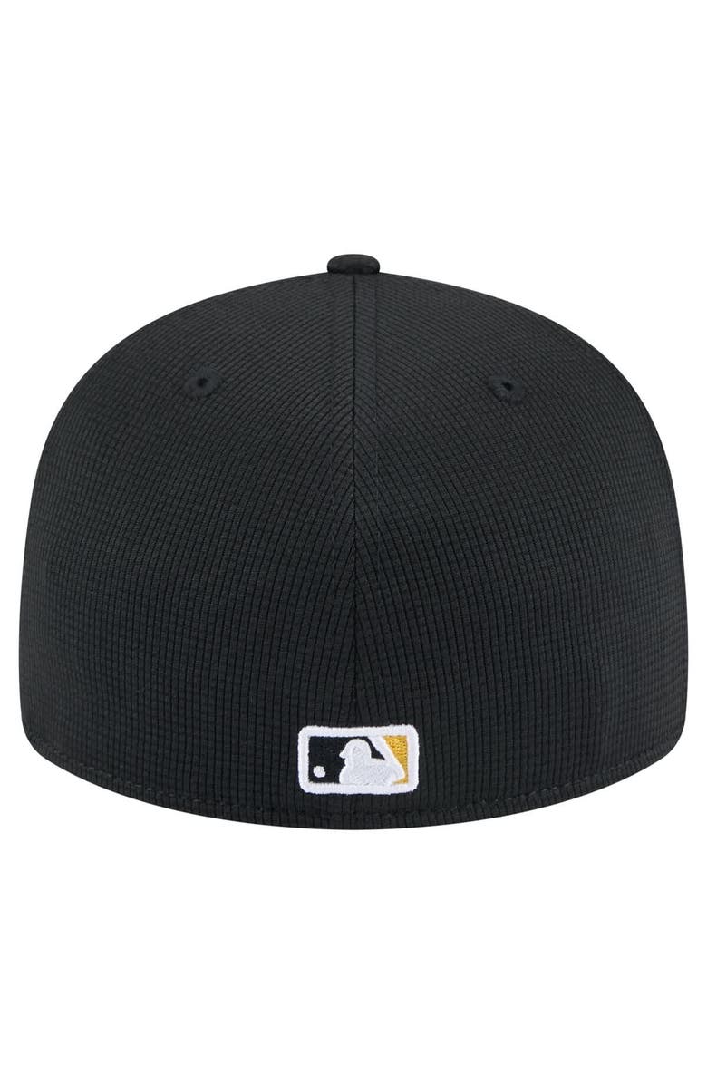 New Era Men's New Era  Black Pittsburgh Pirates 2025 Spring Training Low Profile 59FIFTY Fitted Hat, Alternate, color, 