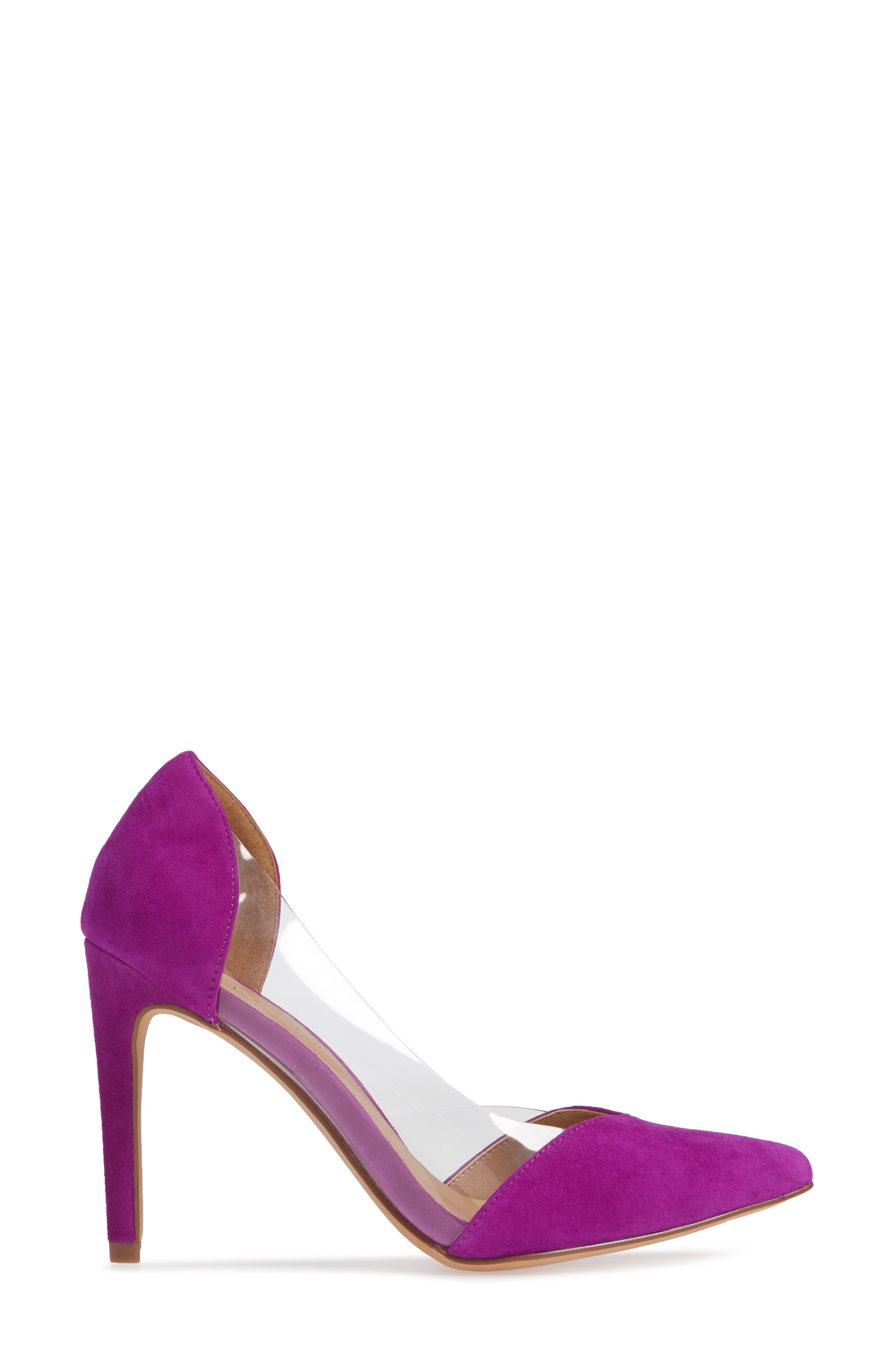 Leith Parker Clear d'Orsay Pump, Alternate, color, 