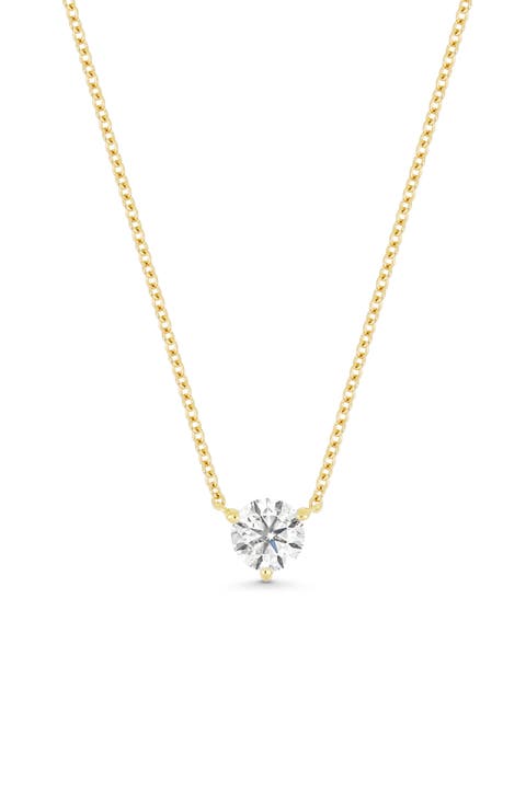 Liora Diamond Solitaire Pendant Necklace