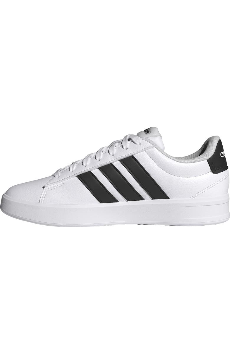 adidas Grand Court 3.0 Sneaker, Alternate, color, White/ Core Black/ White