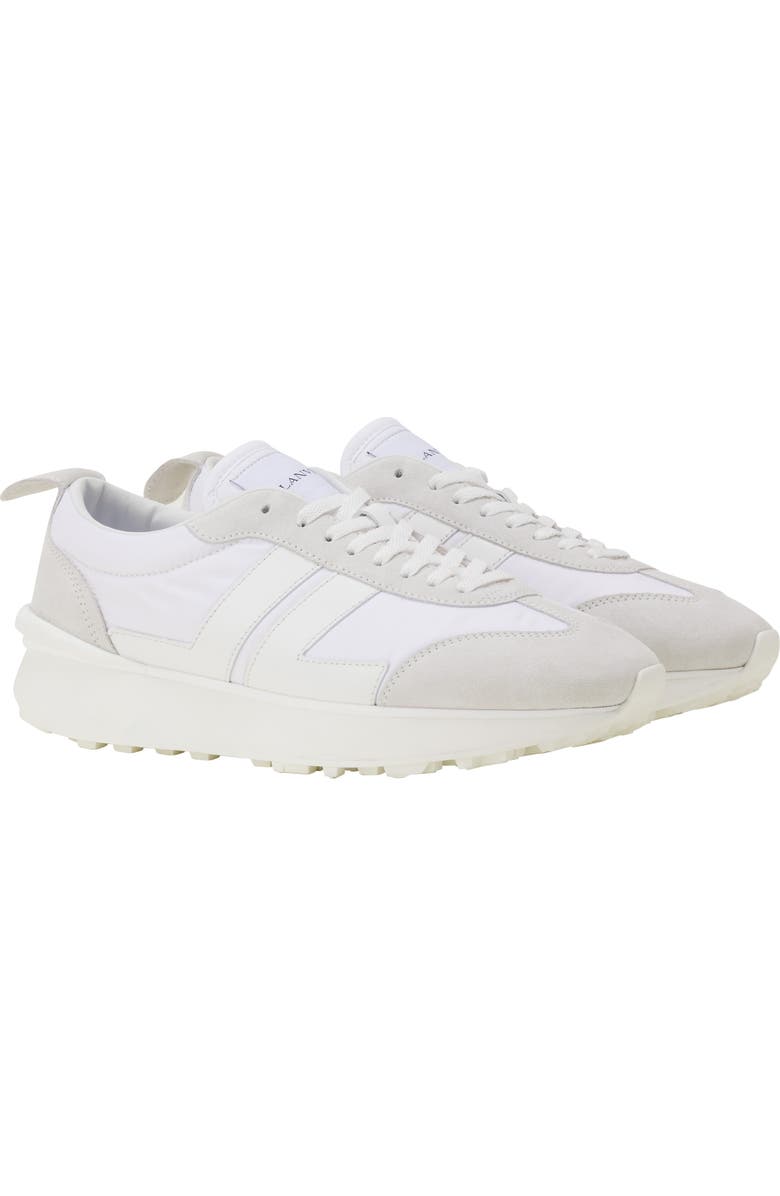 Lanvin Bumpr Sneakers In Nylon, Alternate, color, White