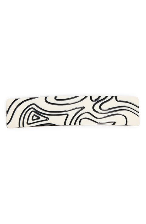 Fiorella Abstract Barrette