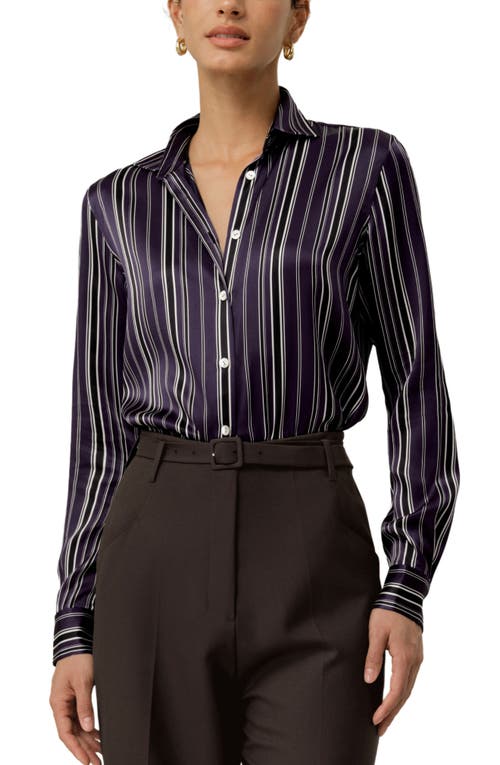 LILYSILK Women's Amethyst Regular Silk Shirt at Nordstrom, Size X-Small