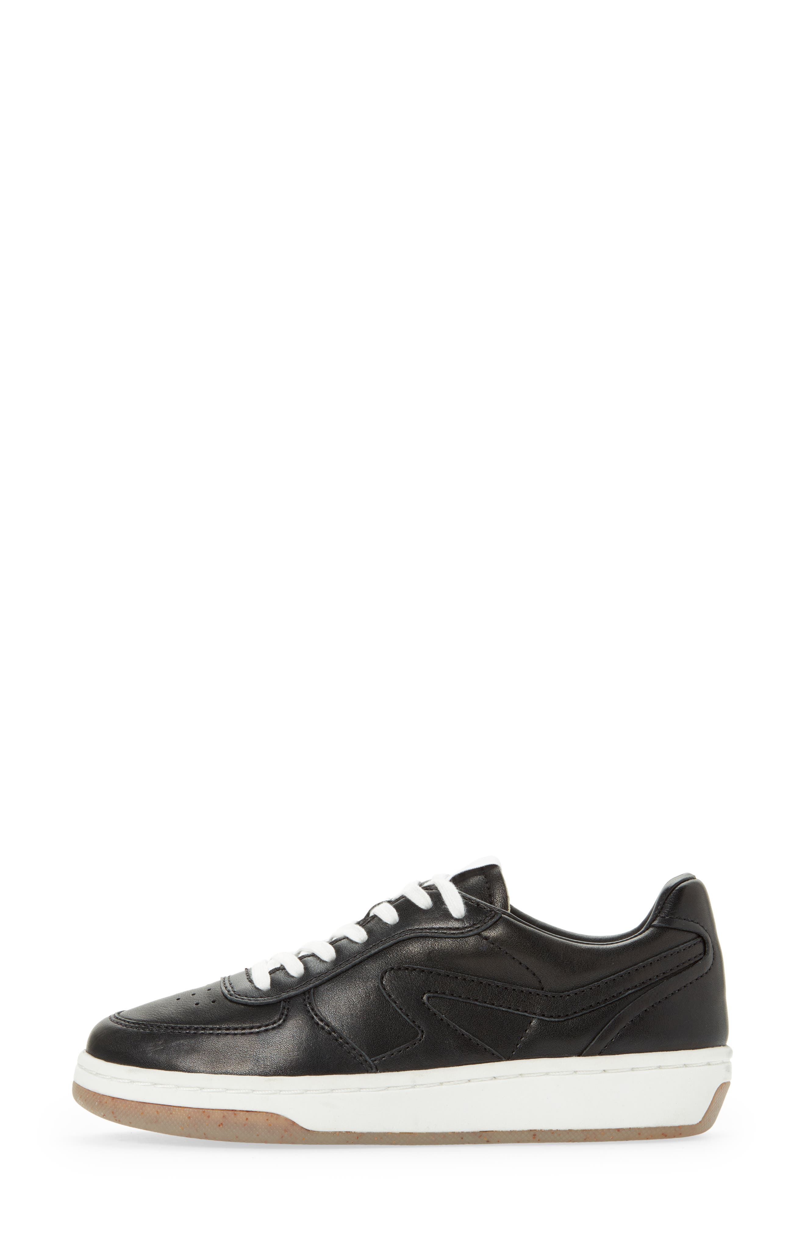 rag & bone Retro Court Sneaker, Alternate, color, Blk