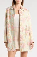 STAUD Halton Floral Jacquard Jacket