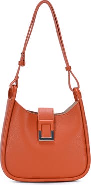 Miztique D-Ring Buckle Hobo Shoulder Bag