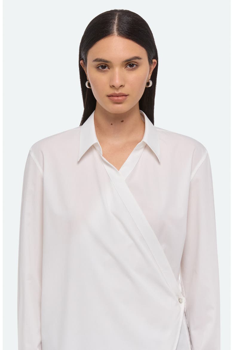 Wrap Shirt, Alternate, color, WHITE