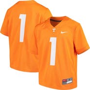 Nike Youth Nike #1 Tennessee Orange Tennessee Volunteers Team Replica Football Jersey