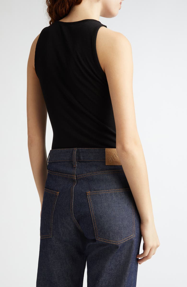 BITE Studios Fine Wool Tank, Alternate, color, Black