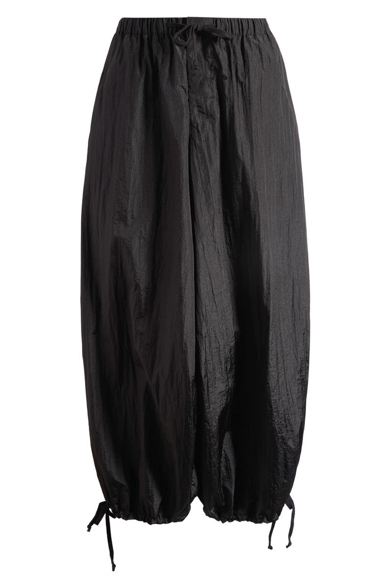 JADED LONDON Casual Nylon Balloon Joggers, Alternate, color, Black