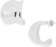 Leith Smooth Curve Hoop Earrings