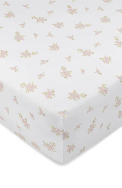 Domani Home Cotton Crib Sheet In Jardin