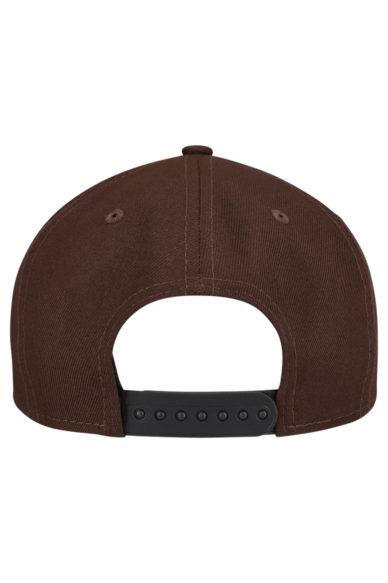 Men's New Era  Dark Brown Dallas Cowboys Burnt Wood A-Frame 9FORTY Adjustable Hat, Alternate, color, Dark Brown