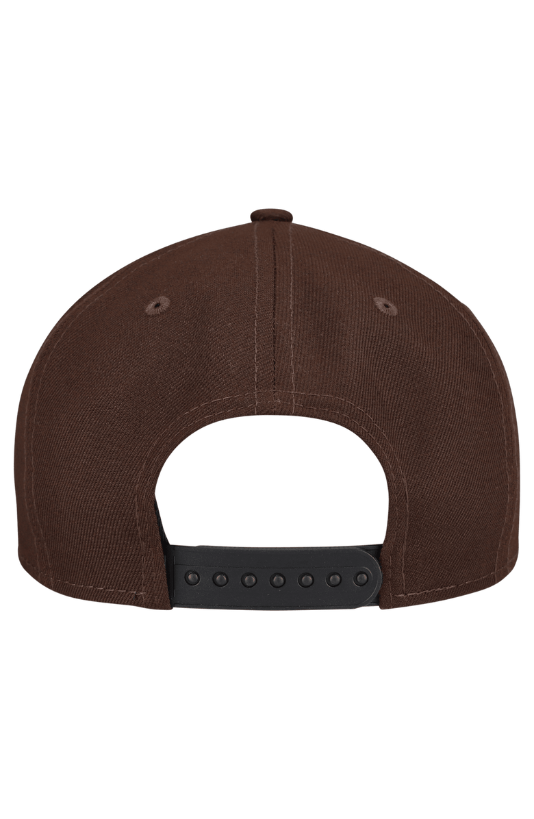 New Era Men's New Era  Dark Brown Dallas Cowboys Burnt Wood A-Frame 9FORTY Adjustable Hat, Alternate, color, Dark Brown