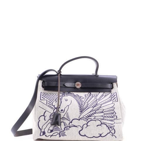 Herbag Zip Pegase Pop Toile and Leather 31