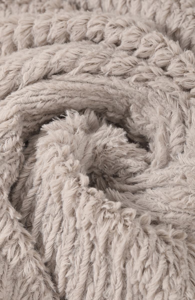 BCBG Reversible Throw Blanket, Alternate, color, 