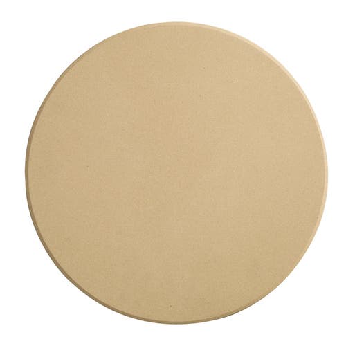 Old Stone Cordierite Round Pizza Stone, 14-inch In Brown