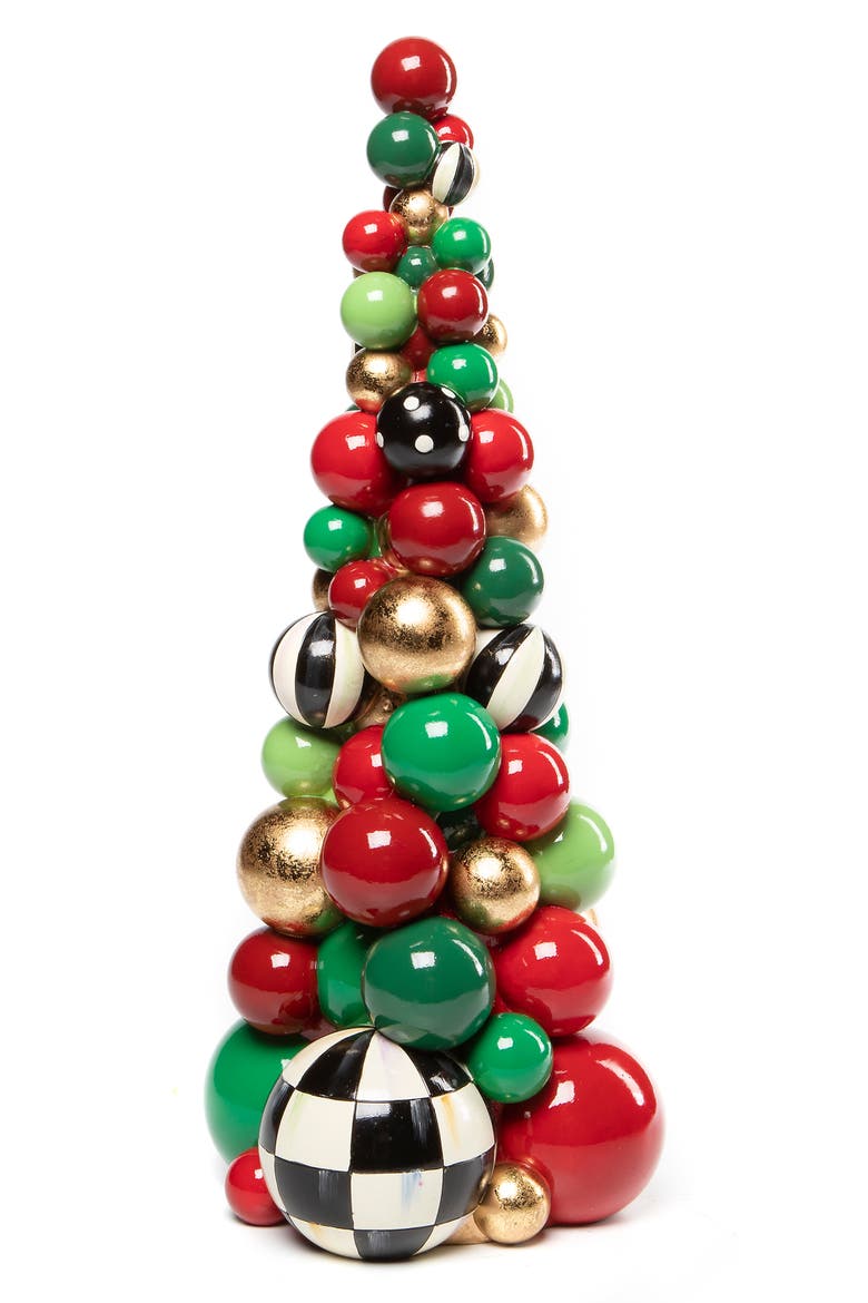 Jolly Holiday Bauble Christmas Tree Decoration, Main, color, MULTI
