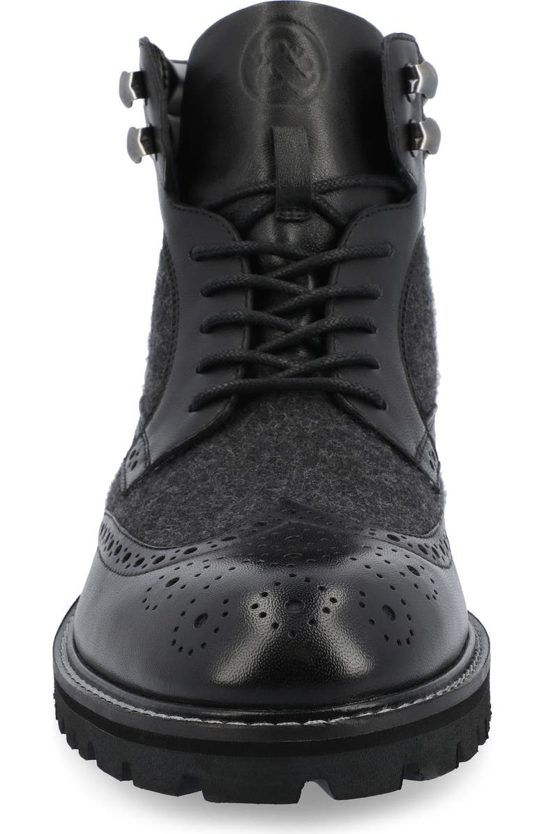 Thomas & Vine Graham Wingtip Lug Sole Boot, Alternate, color,