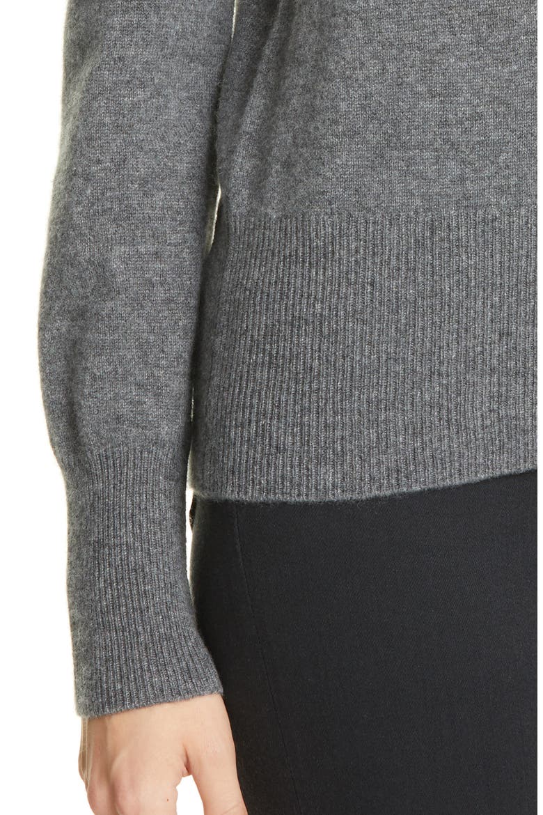 Sanni Cashmere Sweater, Alternate, color, HEATHER GREY