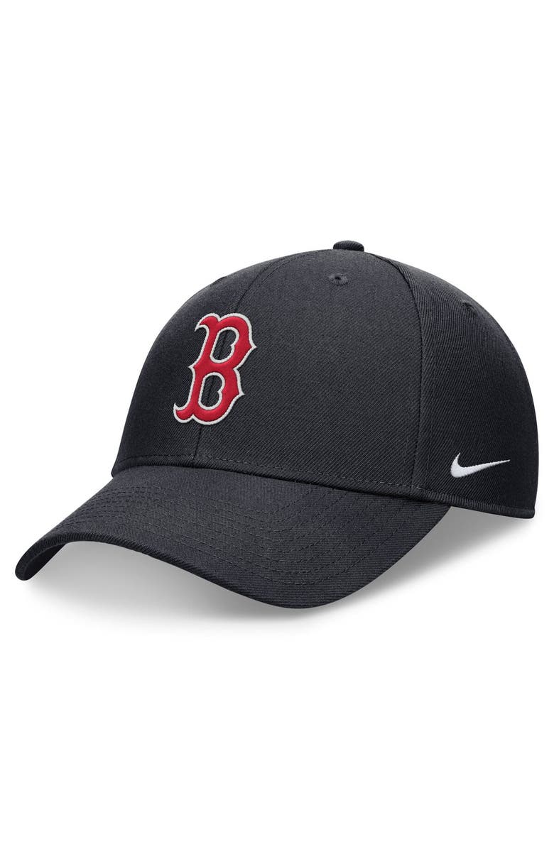 Nike Men's Nike Navy Boston Red Sox Evergreen Club Performance Adjustable Hat, Main, color, 