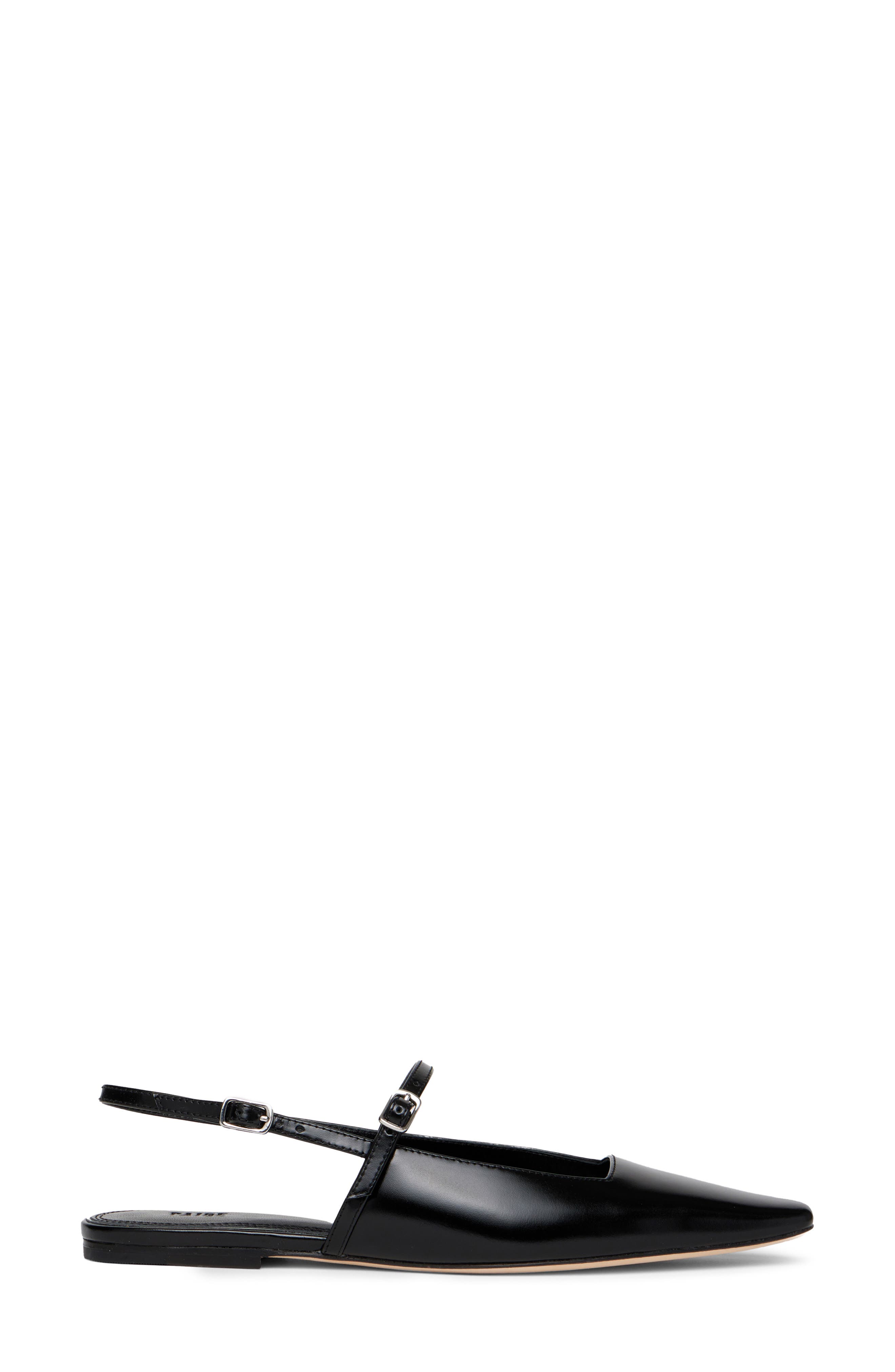 PAIGE Whitley Slingback Mary Jane Flat, Alternate, color, Black