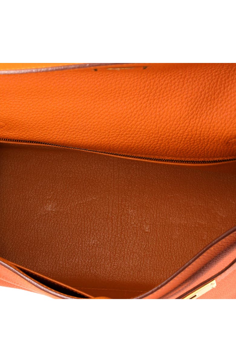 Pre-Owned Hermes Kelly Handbag Orange Togo with Gold Hardware 28, Alternate, color, Orange H