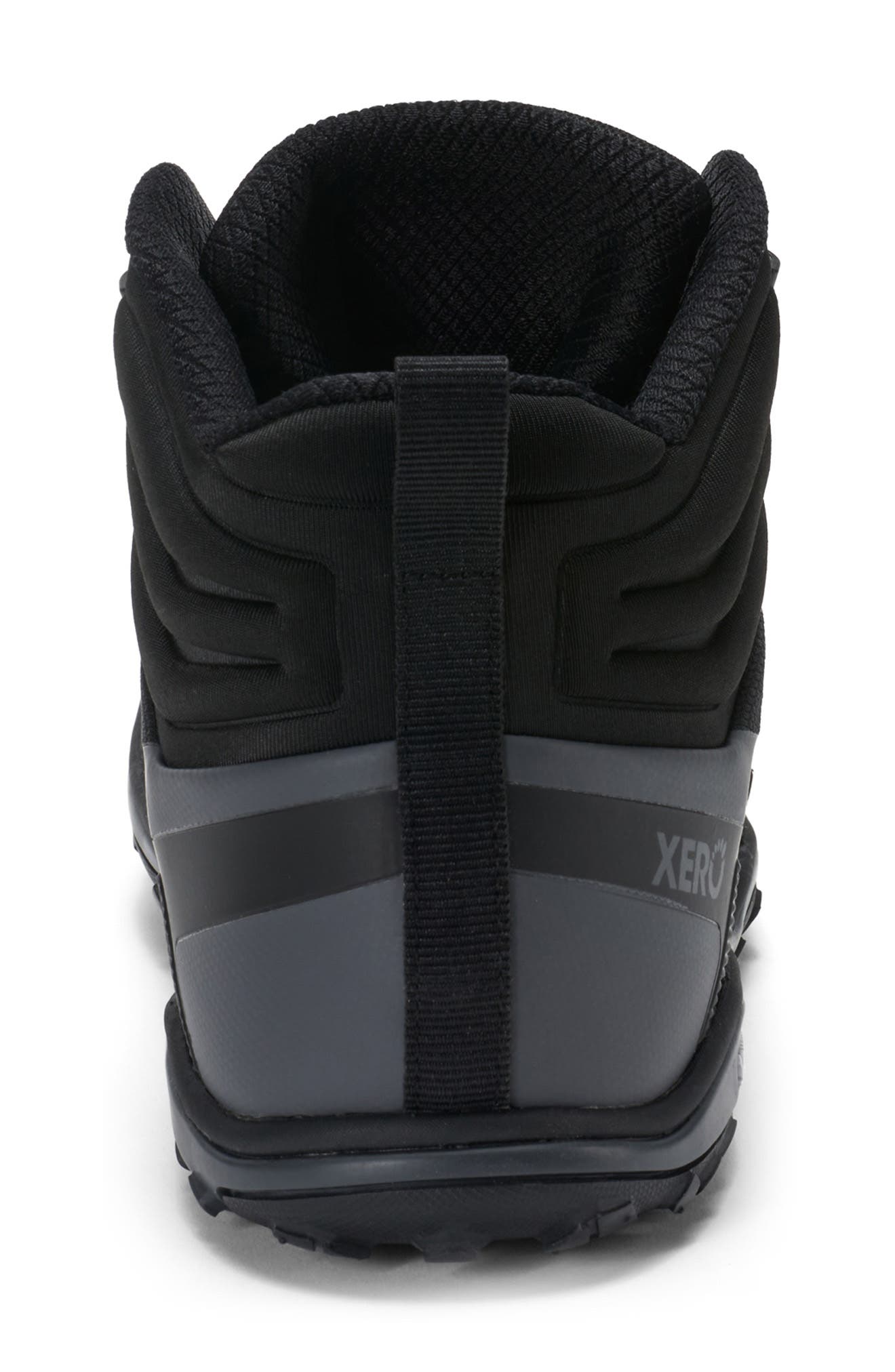 XERO SHOES Scrambler Mid II WP Waterproof Hiking Boot, Alternate, color, Black / Asphalt