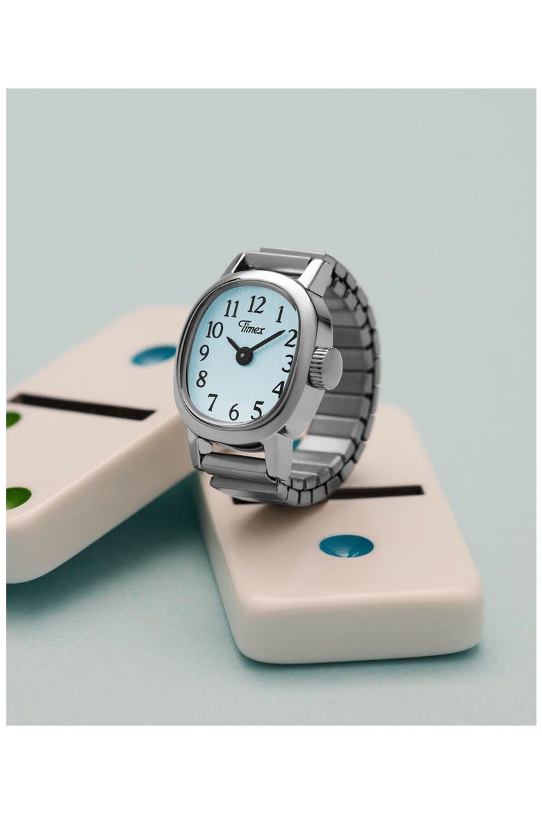 Cavatina® Bracelet Ring Watch, 16mm, Alternate, color, SILVER-TONE