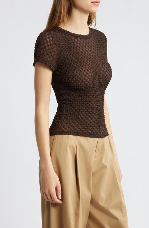 Frame Textured Mesh T-shirt