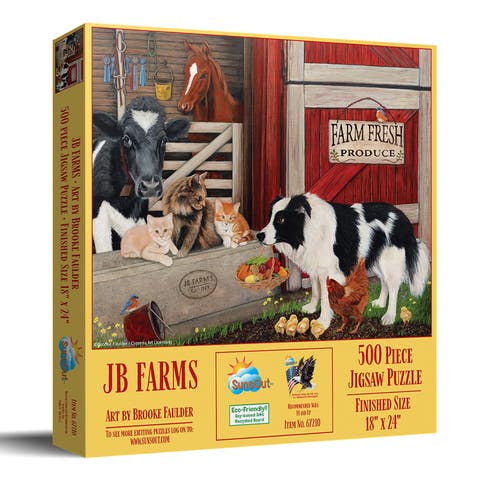JB Farms 500 piece Jigsaw Puzzle for Adults