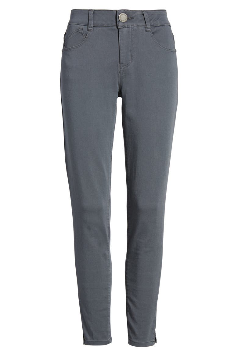 Ab-Solution Stretch Twill Skinny Pants (Nordstrom Exclusive), Alternate, color, SHADOW