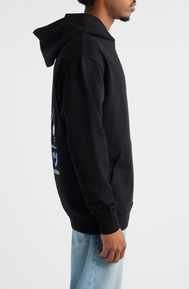 The Forecast Agency Peanuts<sup>®</sup> Tokyo Golf Graphic Hoodie, Alternate, color, Black